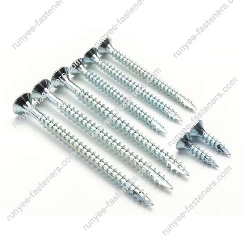 Countersunk Head Chipboard Screws Phillips Drive
