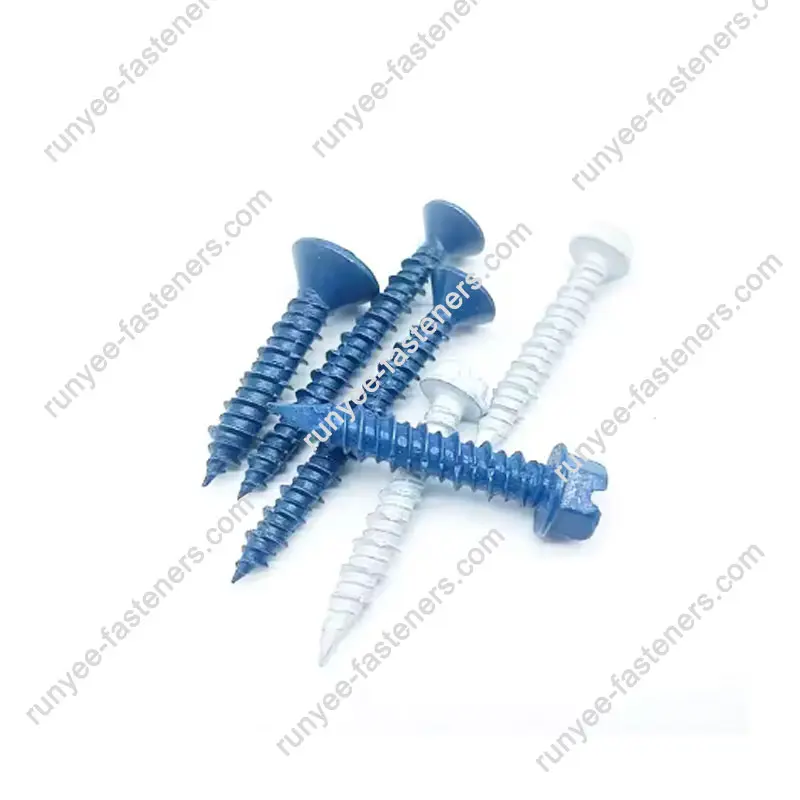 Hex Washer Head Concrete Anchor Screw For Heavy Duty Fixing
