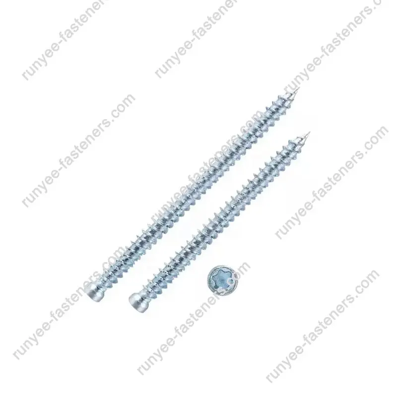 Mauerwerksschraube mit kleinem Kopf und Torx-Antrieb